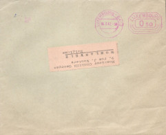 Luxembourg Lettre De Luxembourg-gare Du 15/3/1967 Envoyée Vers Morlanwelz - Brieven En Documenten