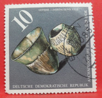 N°1924 - 10 Pfennig - Année 1976 - Timbre Oblitéré Allemagne DDR - - Gebraucht
