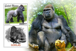 2023-01 - GUINEA BISSAU- GORILLAS            1V  MNH** - Gorilles