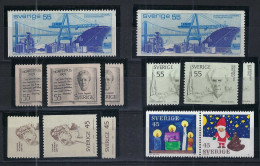 SUEDE Ca. 1950-1990: Lot De Neufs** - Unused Stamps