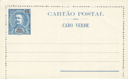 CABO VERDE - CARTAO POSTAL 65 REIS Unc / *2062 - Isola Di Capo Verde