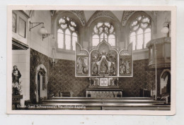 Delcampe - 7807 ELZACH, Neunlindenkapelle, Innenansicht, 1954 - Elzach