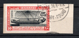 EGYPT 1926 Port Fouad 10 Used - Usados