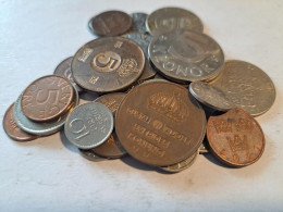 SUEDE  Lot De 30  Monnaies  (173 ) - Lots & Kiloware - Coins