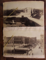 Photo 1890's Lot 4 Photos De Göteborg Tirage Albuminé Albumen Print Vintage Suède Sweden - Alte (vor 1900)