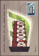 Pays Bas - Netherlands - Niederlande CM 1956 Y&T N°660 - Michel N°MK684 - 25c EUROPA - Maximum Cards