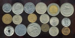 Lot De 18  Monnaies  Du Monde  (176 ) - Vrac - Monnaies