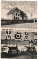 AK 1915 Wolfen Bitterfeld-Wolfen Vereinshaus Der AGFA Gesellschaft Grammophon - Wolfen