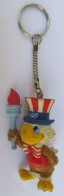 Olympiade - Olympic Games Los Angeles Mascote Sam, Vintage Keychain Keyring - Uniformes Recordatorios & Misc