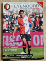 Programme Feyenoord - FC Twente - 27.1.2013 - Eredivisie - Holland - Programm - Football - Poster Stefan De Vrij - Books