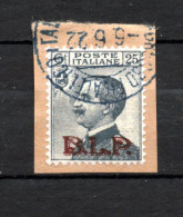 ITALY KINGDOM 1922-3  B.L.P.  Type II USED - Pekin