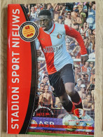 Programme Feyenoord - AZ - 10.2.2013 - Eredivisie - Holland - Programm - Football - Poster Ruud Vormer Lex Immers - Libros