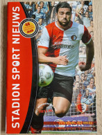 Programme Feyenoord - NAC Breda - 12.5.2013 - Eredivisie - Holland - Programm - Football - Poster Graziano Pelle - Libros