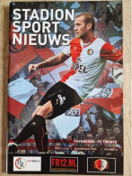 Programme Feyenoord - FC Twente - 11.8.2013 - Eredivisie - Holland - Programm - Football - Poster Feyenoord - Books