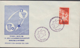 1959. TÜRKIYE. BASKETBALL EM 25 K On FDC Cancelled First Day Of Issue 27.5.1959.. Nice Cache... (Michel 1626) - JF442650 - Covers & Documents
