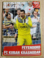 Programme Feyenoord - FC Kuban Krasnodar - 29.8.2013 - Europe League - Holland - Programm - Football - Jordy Clasie - Books
