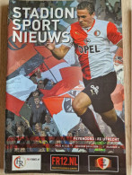 Programme Feyenoord - FC Utrecht - 22.9.2013 - Eredivisie - Holland - Programm - Football - Poster Lex Immers - Libros