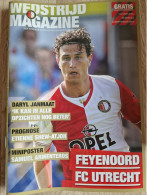 Programme Feyenoord - FC Utrecht - 22.9.2013 - Eredivisie - Holland - Programm - Football - Poster Samuel Armenteros - Books