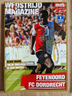 Programme Feyenoord - FC Dordrecht - 26.9.2013 - KNVB Cup - Holland - Programm - Football - Poster Daryl Janmaat - Libri