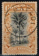 Congo Belge - 1909 -Y&T - N° 52 Oblitéré Matadi - Gebraucht