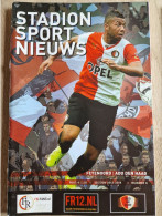 Programme Feyenoord - ADO Den Haag - 29.9.2013 - Eredivisie - Holland - Programm - Football - Poster Graziano Pelle - Bücher