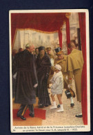 CHROMO PAR COTE D'OR - REINE ASTRID - N°14 - 1935 - ARRIVÉE AU 1er TE DEUM POUR S.M. LEOPOLD III - Côte D'Or