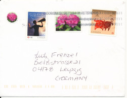 Canada Cover Sent To Germany Topic Stamps - Briefe U. Dokumente