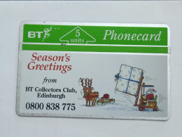 United Kingdom-(BTP048)-CHRISTMAS 91-fork Lift-blank-(52)(5units)(171E03101)(tirage-3.685)(price Cataloge-10.00£-mint) - BT Private Issues