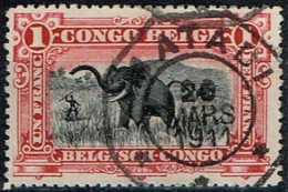 Congo Belge - 1910 -Y&T - N° 60 Oblitéré Matadi. Cachet Octogonal - Gebraucht