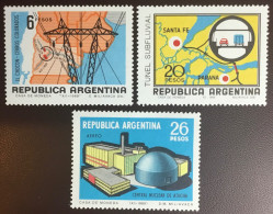 Argentina 1969 Development Projects MNH - Unused Stamps