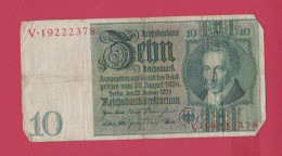 ALLEMAGNE - 10 MARKS 1924 - Collections