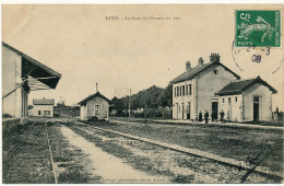 LOUE - La Gare Du Chemin De Fer - Loue