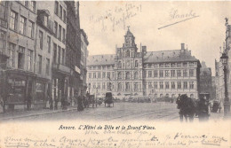 BELGIQUE - ANVERS - L'Hôtel De Ville Et La Grand'Place - Carte Postale Ancienne - Antwerpen