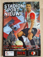 Programme Feyenoord - PSV - 1.12.2013 - Eredivisie - Holland - Programm - Football - Poster Joris Mathijsen - Libros