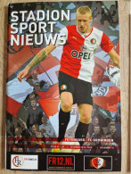 Programme Feyenoord - FC Groningen - 15.12.2013 - Eredivisie - Holland - Programm - Football - - Libri