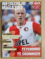 Programme Feyenoord - FC Groningen - 15.12.2013 - Eredivisie - Holland - Programm - Football - Poster Joris Mathijsen - Livres