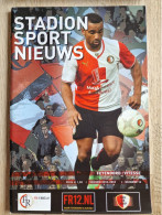 Programme Feyenoord - Vitesse - 31.1.2014 - Eredivisie - Holland - Programm - Football - Poster Lex Immers - Boeken