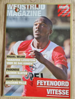 Programme Feyenoord - Vitesse - 31.1.2014 - Eredivisie - Holland - Programm - Football - Poster Graziano Pelle - Libros