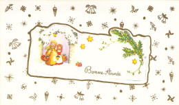 NOEL - Nouvel An - Illustration - Enfants Dans La Neige - Carte Postale Ancienne - Neujahr