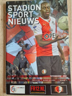 Programme Feyenoord - NEC Nijmegen - 8.2.2014 - Eredivisie - Holland - Programm - Football - Poster Samuel Armenteros - Livres