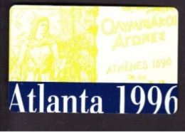 SCHEDA TELEFONICA  - ITALIA - TELECOM - NUOVA - ATLANTA  1996 - Öff. Sonderausgaben