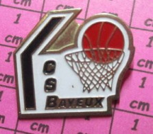 513i Pin's Pins / Beau Et Rare / SPORTS / BASKET-BALL CLUB CS BAYEUX - Pallacanestro