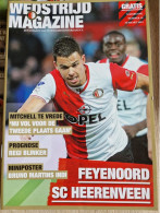 Programme Feyenoord - SC Heerenveen - 16.3.2014 - Eredivisie - Holland - Programm - Football - Poster Bruno Martins Indi - Libros