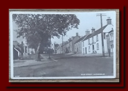 1955 A. UK Great Britain Postcard Main Street Auchenblae Posted To Edinburgh 2scans - Aberdeenshire