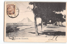 17832 EGYPT THE DRIVE TO THE PYRAMIDS - Pyramids