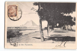 17832 EGYPT THE DRIVE TO THE PYRAMIDS - Pyramides