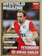 Programme Feyenoord - Go Ahead Eagles - 30.3.2014 - Eredivisie - Holland - Programm - Football - Poster Mitchell Te Vred - Libros