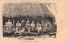 ILES WALLIS - Indigènes - Carte Postale Ancienne - Wallis And Futuna