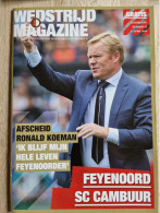 Programme Feyenoord - SC Cambuur - 27.4.2014 - Eredivisie - Holland - Programm - Football - Poster Ronald Koeman - Libri