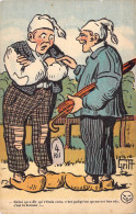 Illustration Signée GRIFF - Celui Qu'a Dit Qu't'étais Cocu - Carte Postale Ancienne - Griff